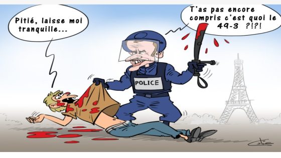 تحت شعار “ماكرون قامع الحريات”.. فرنسيون يطالبون رئيسهم بالاستقالة و تقارير تكشف تراجع شعبيته