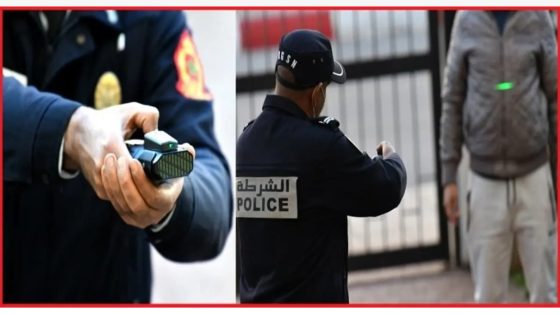 مفتش شرطة بالرباط يستعمل منظومة السلاح البديل “BOLAWRAP” لتوقيف مجرم خطير عرض حياة المواطنين للخطر