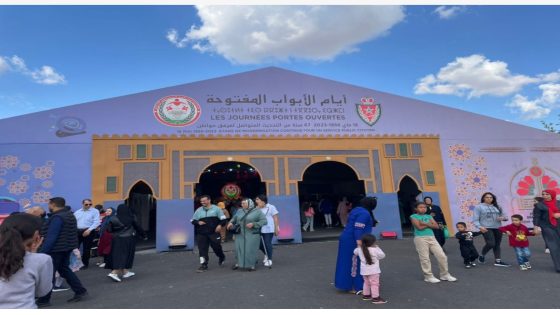 الأبواب المفتوحة للأمن الوطني تستمر في تحطيم أرقام قياسية في عدد الزوار- في يومها الرابع –