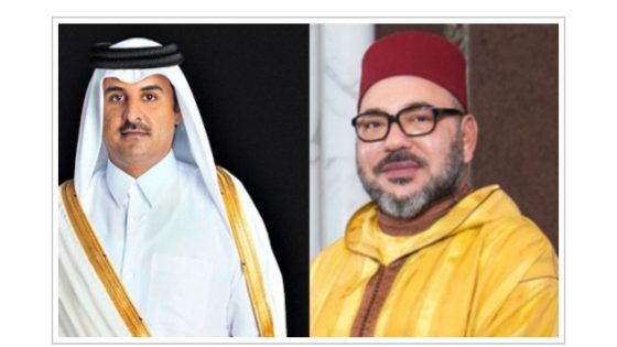 صاحب الجلالة الملك محمد السادس يبعث رسالة خطية إلى أخيه صاحب السمو الشيخ تميم بن حمد آل ثاني أمير دولة قطر