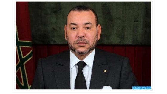 برقية تعزية ومواساة من جلالة الملك إلى أفراد أسرة المرحوم الأستاذ أحمد شوقي بنيوب