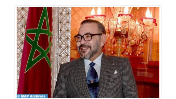 جلالة الملك يهنئ رئيس المرحلة الانتقالية رئيس الدولة الغيني بمناسبة العيد الوطني لبلاده