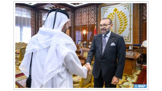 جلالة الملك يستقبل رئيس استثمارات إفريقيا وآسيا في جهاز قطر للاستثمار حاملا رسالة شفوية إلى جلالته من أمير دولة قطر