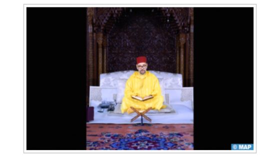 أمير المؤمنين يترأس حفلا دينيا إحياء للذكرى الخامسة والعشرين لوفاة جلالة المغفور له الملك الحسن الثاني