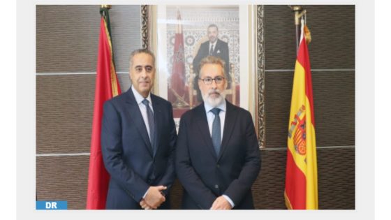 M. Hammouchi s’entretient avec le Commissaire général d’information espagnol