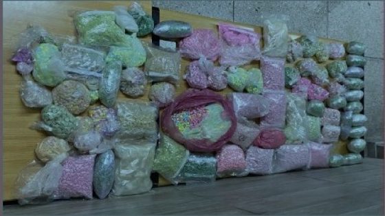 خبر: بتنسيق وثيق مع الديستي.. أمن البيضاء يُجهض عملية تهريب و ترويج شحنة مهمة من المؤثرات العقلية تتكون من 62 ألف و 550 قرص مخدر