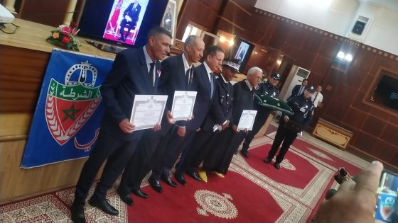 إحتفال أسرة الأمن الوطني بالمنطقة الإقليمية للأمن بالفقيه بن صالح بمرور 68 سنة على تأسيس المديرية العامة للأمن الوطني