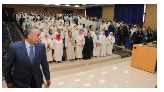 عبد اللطيف حموشي يستقبل القاصدين الديار المقدسة لأداء فريضة الحج من أسرة الأمن الوطني