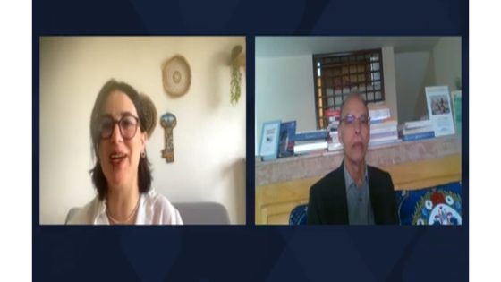 المعطي منجب في”بين قوسين” لكلاوي أهان محمد الخامس في قصره/ في 2003 كان المغرب يواجه خطر حرب أهلية