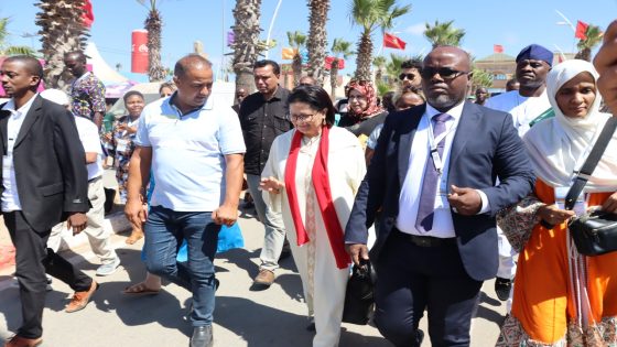 Un délégation africaine composée de 31 personnes en visite au Moussem de Moulay Abdellah Amghar