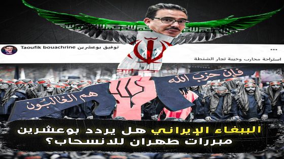 الببغاء الإيراني: هل يردد بوعشرين مبررات طهران للإنسحاب؟