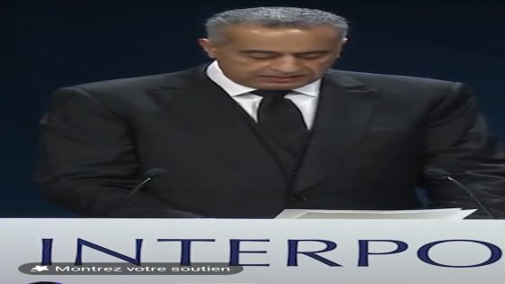 علاش الحموشي فأكبر محفل دولي