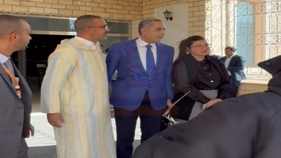 حصري الحموشي في بني ملال لتقديم العزاء لعائلة الشرطي عبد الغاني رضوان شهيد الواجب