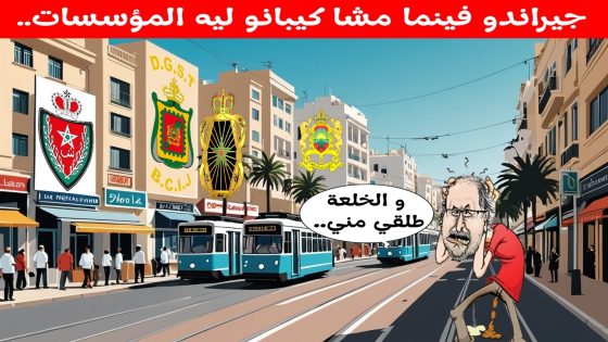 جيراندو فينما مشا كيبانو ليه المؤسسات..