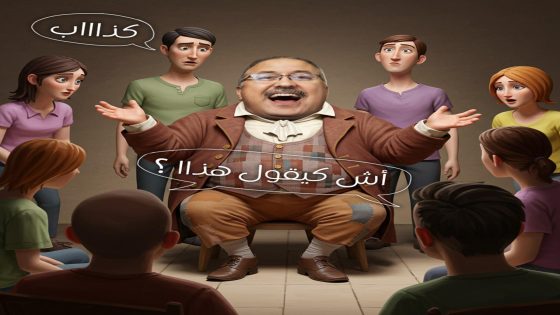 أش كـــــيقول هذا الـــــكذاااب …. !!