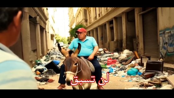 الحي بالسرج : قل للحمير و إن…