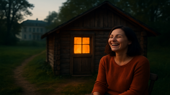 الكوخ الذي تضحك فيه المرأة… رسالة إنسانية تتجاوز الحدودLa capanna in cui la donna ride… un messaggio umano che supera ogni confine