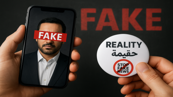 “صورة مفبركة… و واقعية لا يُزَوَّر”