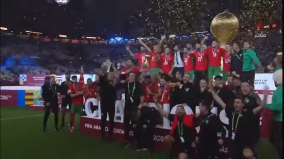 كأس العرب… حين ينتصر القميص المغربي