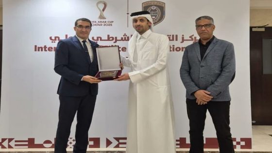 تكريم الوفد الأمني المغربي بقطر