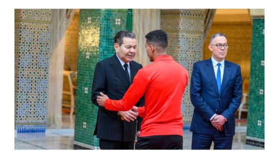 بتعليمات سامية من جلالة الملك، صاحب السمو الملكي الأمير مولاي رشيد يستقبل أعضاء المنتخب الوطني لكرة القدم الذي بلغ المباراة النهائية لكأس أمم إفريقيا المغرب- 2025