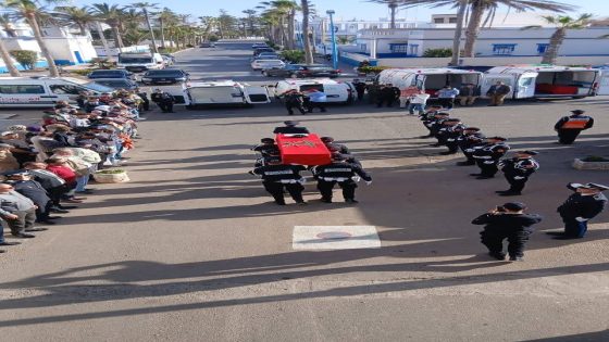 🕯️ وداع مأساوي: نقل جثامين الموظفين الأربعة ضحايا الحادثة إلى مدنهم