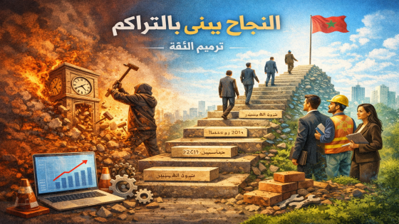 📈 النجاح يُبنى بالتراكم.. العمود اليومي الرابع ضمن محور: ترميم الثقة