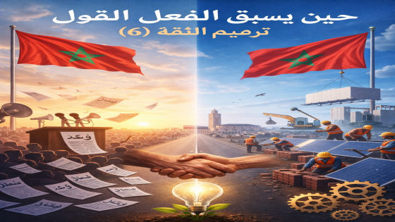 المحور الثالث: ترميم الثقة (6): حين يسبق الفعلُ القول