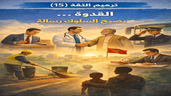 🔎 ترميم الثقة (15):.القدوة… حين يصبح السلوك رسالة
